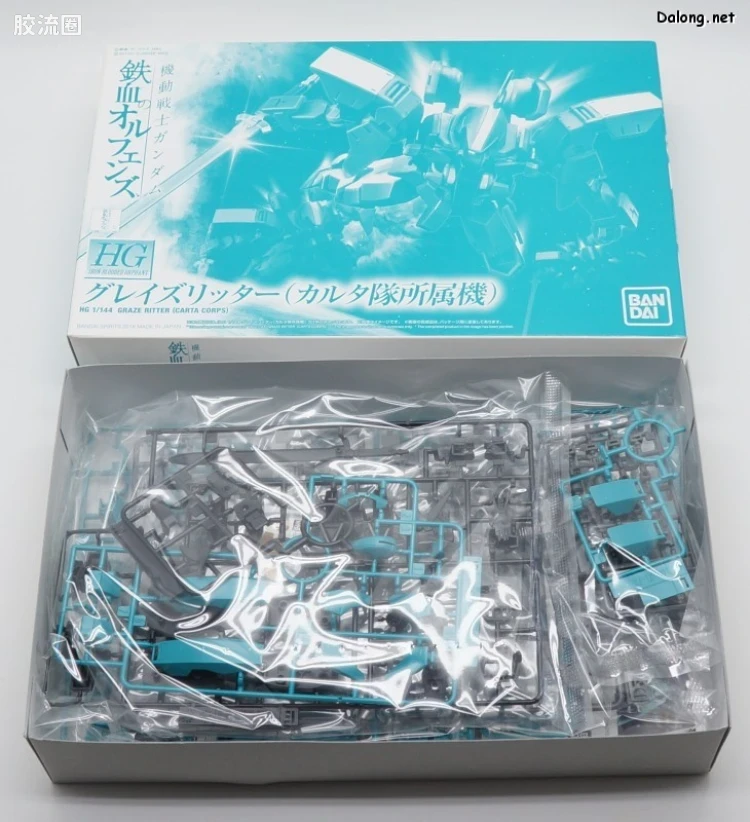 高达铁血的奥尔芬斯 HG 1/144 网络限定版 格雷兹 骑士型 卡尔塔队机 - 图片